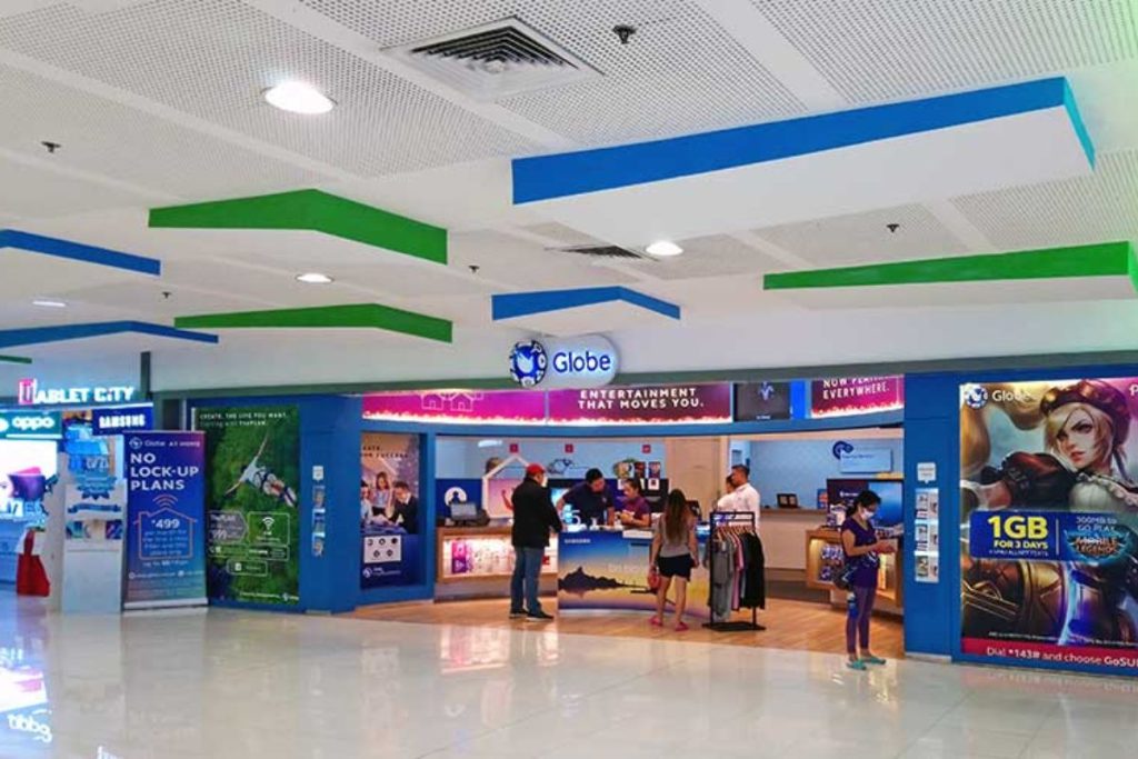 buying sim card at retails store at Philippines airport